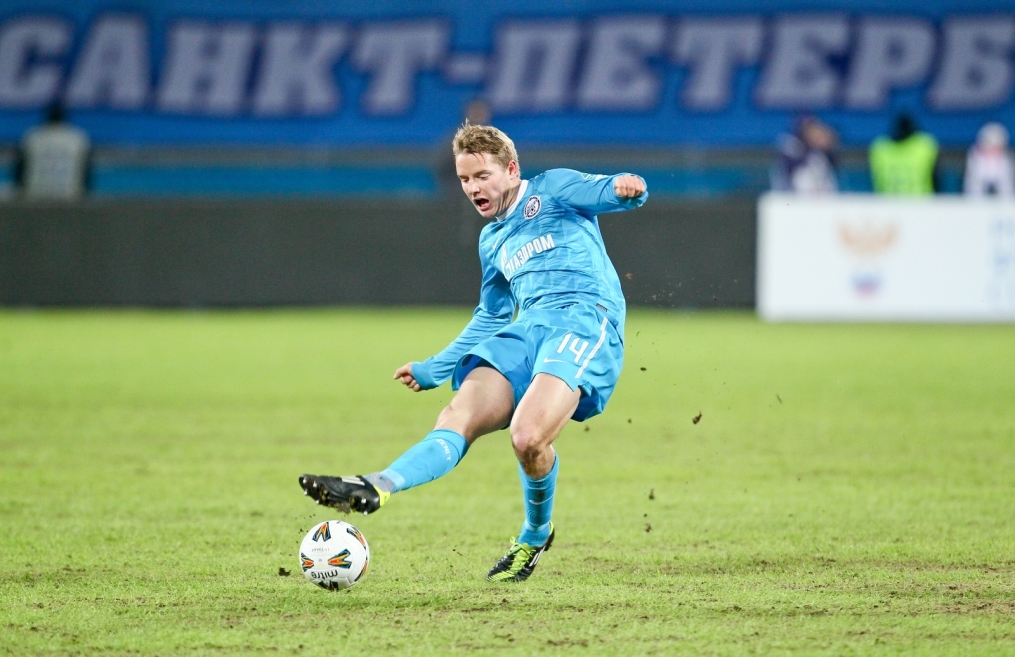 Кубок России 1/4 финала сезона 2011/12. Матч «Зенит» — «Динамо»