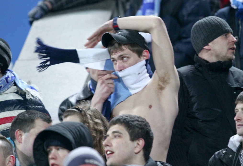 Кубок России 1/4 финала сезона 2011/12. Матч «Зенит» — «Динамо»