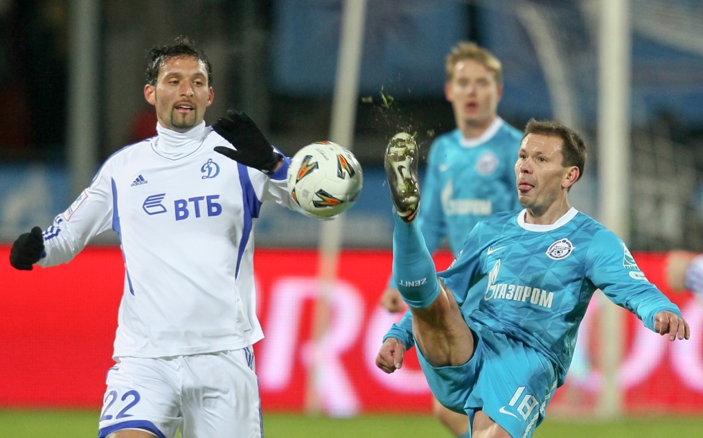 Кубок России 1/4 финала сезона 2011/12. Матч «Зенит» — «Динамо»