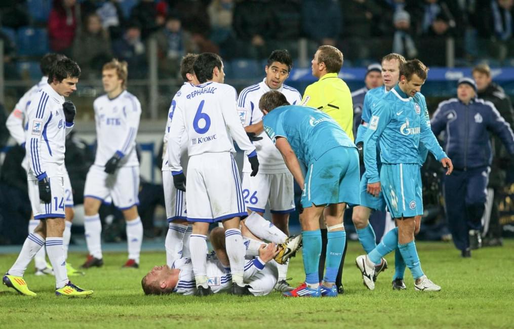Кубок России 1/4 финала сезона 2011/12. Матч «Зенит» — «Динамо»
