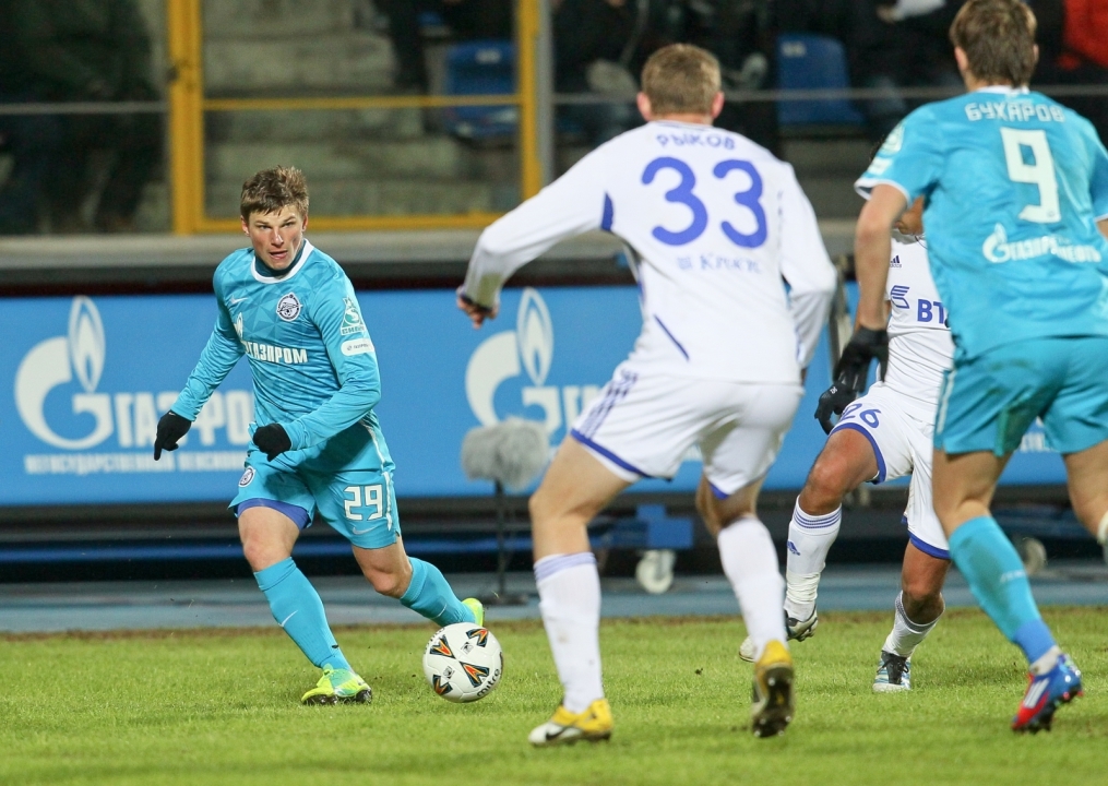 Кубок России 1/4 финала сезона 2011/12. Матч «Зенит» — «Динамо»