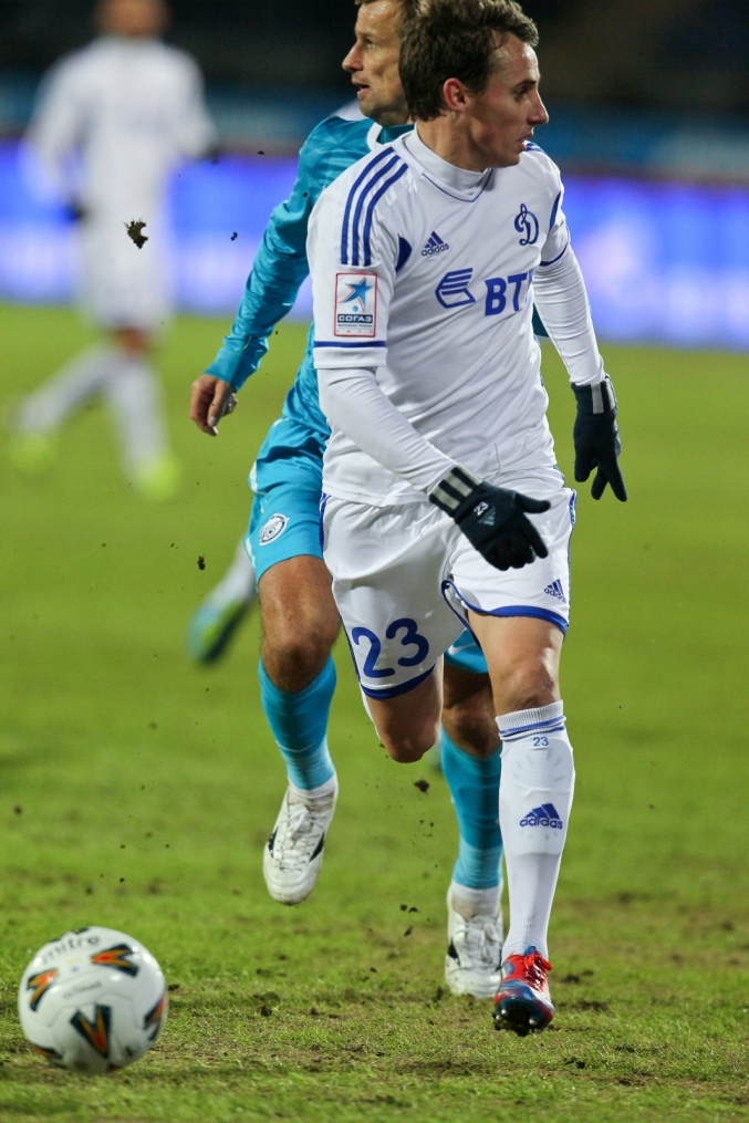 Кубок России 1/4 финала сезона 2011/12. Матч «Зенит» — «Динамо»