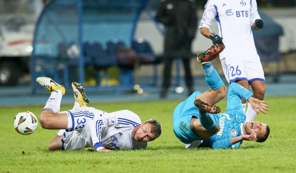 Кубок России 1/4 финала сезона 2011/12. Матч «Зенит» — «Динамо»