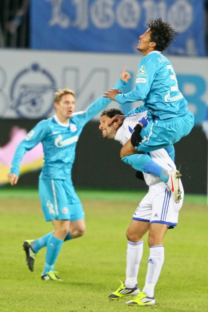 Кубок России 1/4 финала сезона 2011/12. Матч «Зенит» — «Динамо»