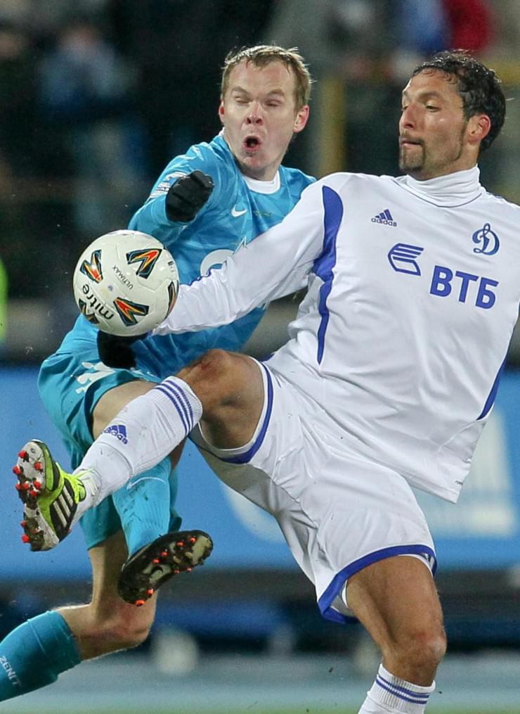 Кубок России 1/4 финала сезона 2011/12. Матч «Зенит» — «Динамо»