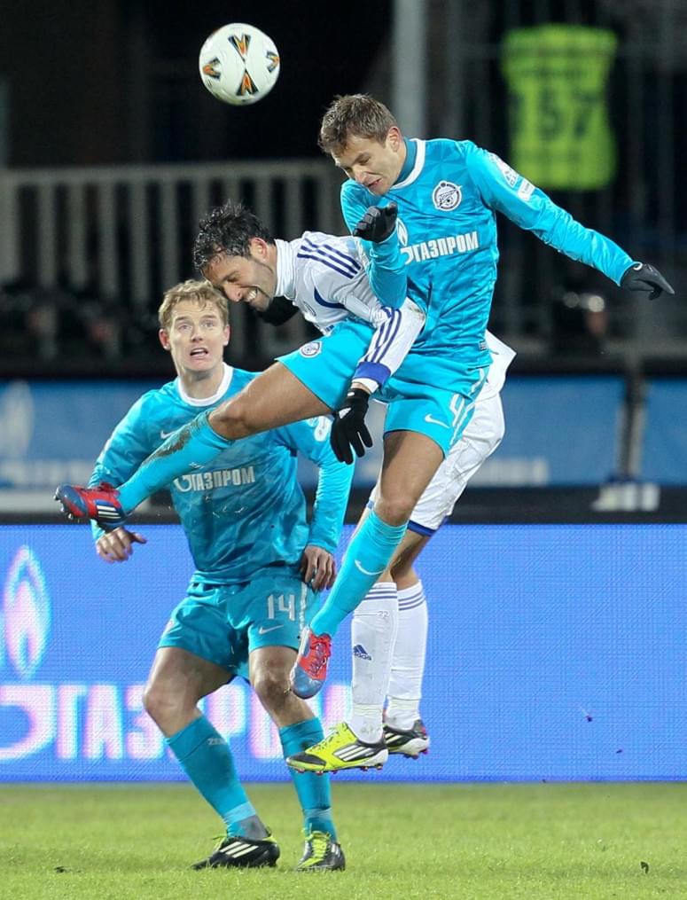 Кубок России 1/4 финала сезона 2011/12. Матч «Зенит» — «Динамо»