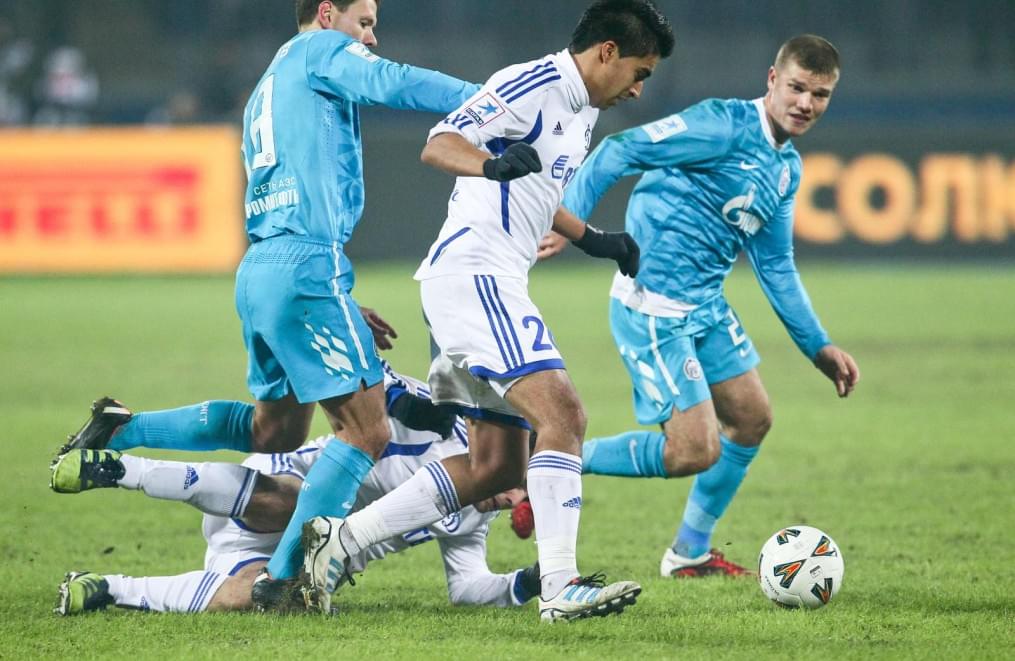 Кубок России 1/4 финала сезона 2011/12. Матч «Зенит» — «Динамо»