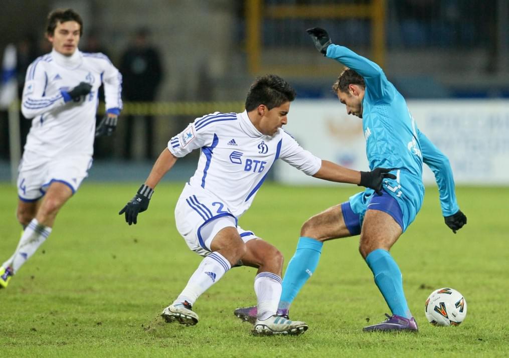 Кубок России 1/4 финала сезона 2011/12. Матч «Зенит» — «Динамо»