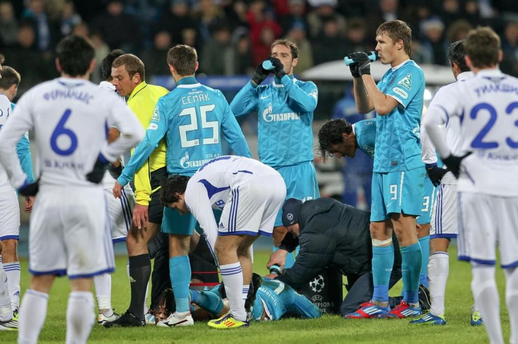 Кубок России 1/4 финала сезона 2011/12. Матч «Зенит» — «Динамо»