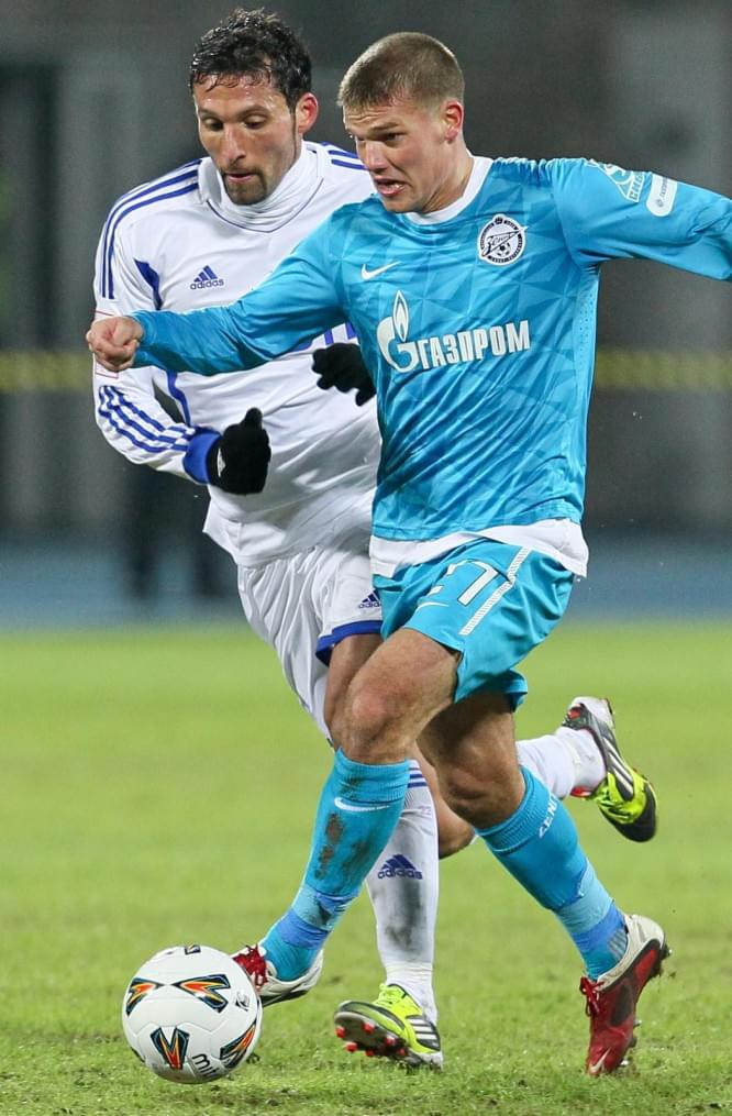Кубок России 1/4 финала сезона 2011/12. Матч «Зенит» — «Динамо»