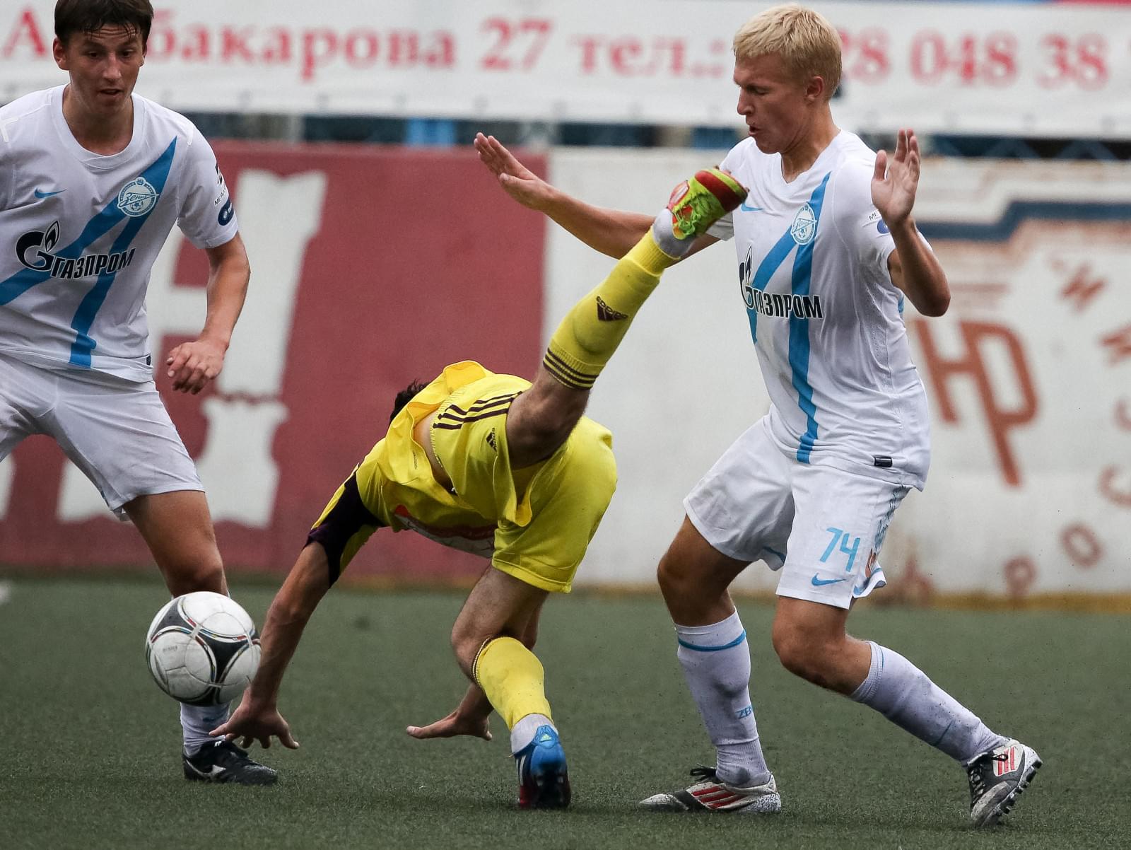 Первенство молодежных составов 2012/13. Матч «Анжи»-м — «Зенит»-м