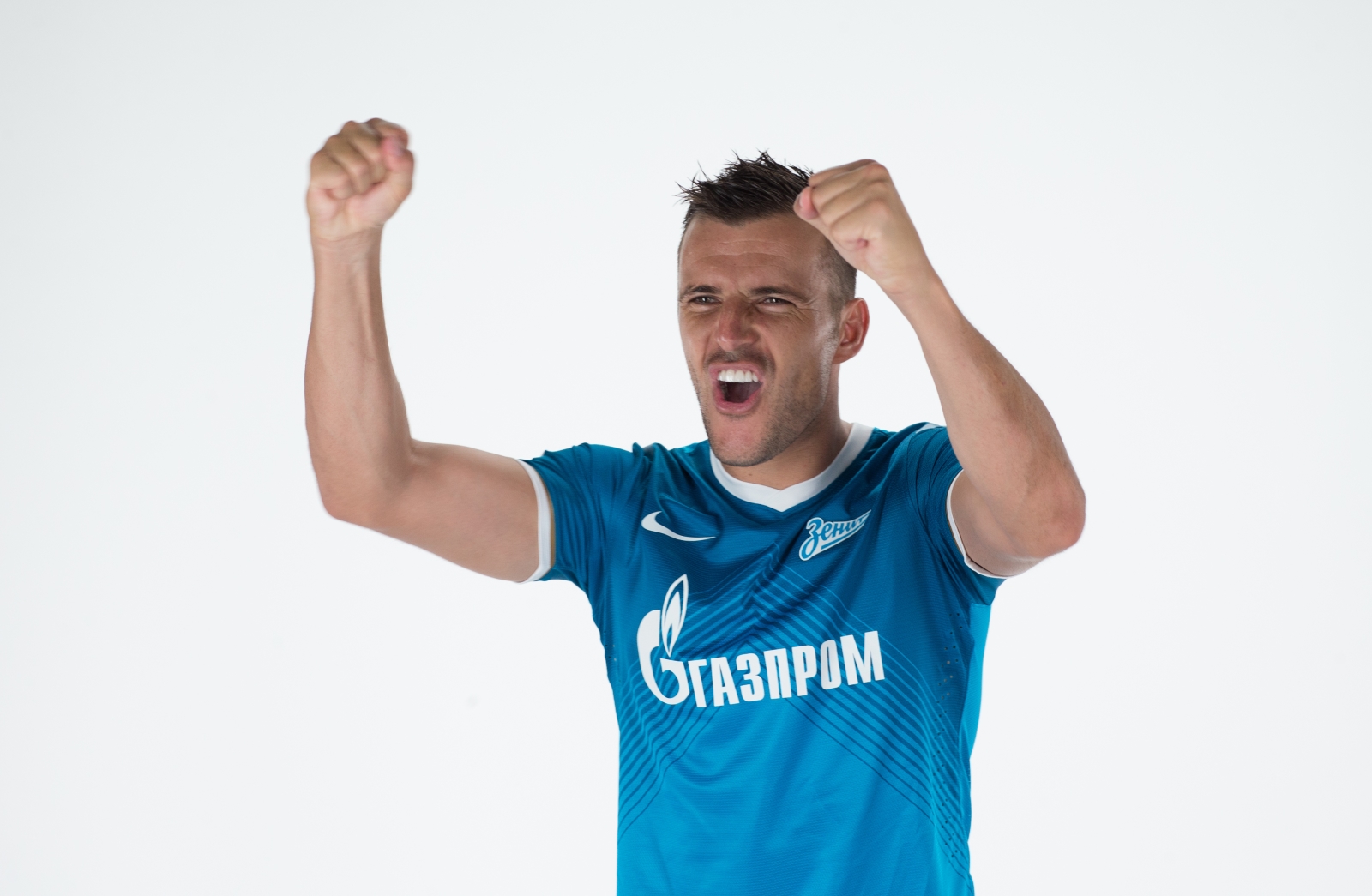 Фотосессия основного состава ФК «Зенит» сезона 2013/2014