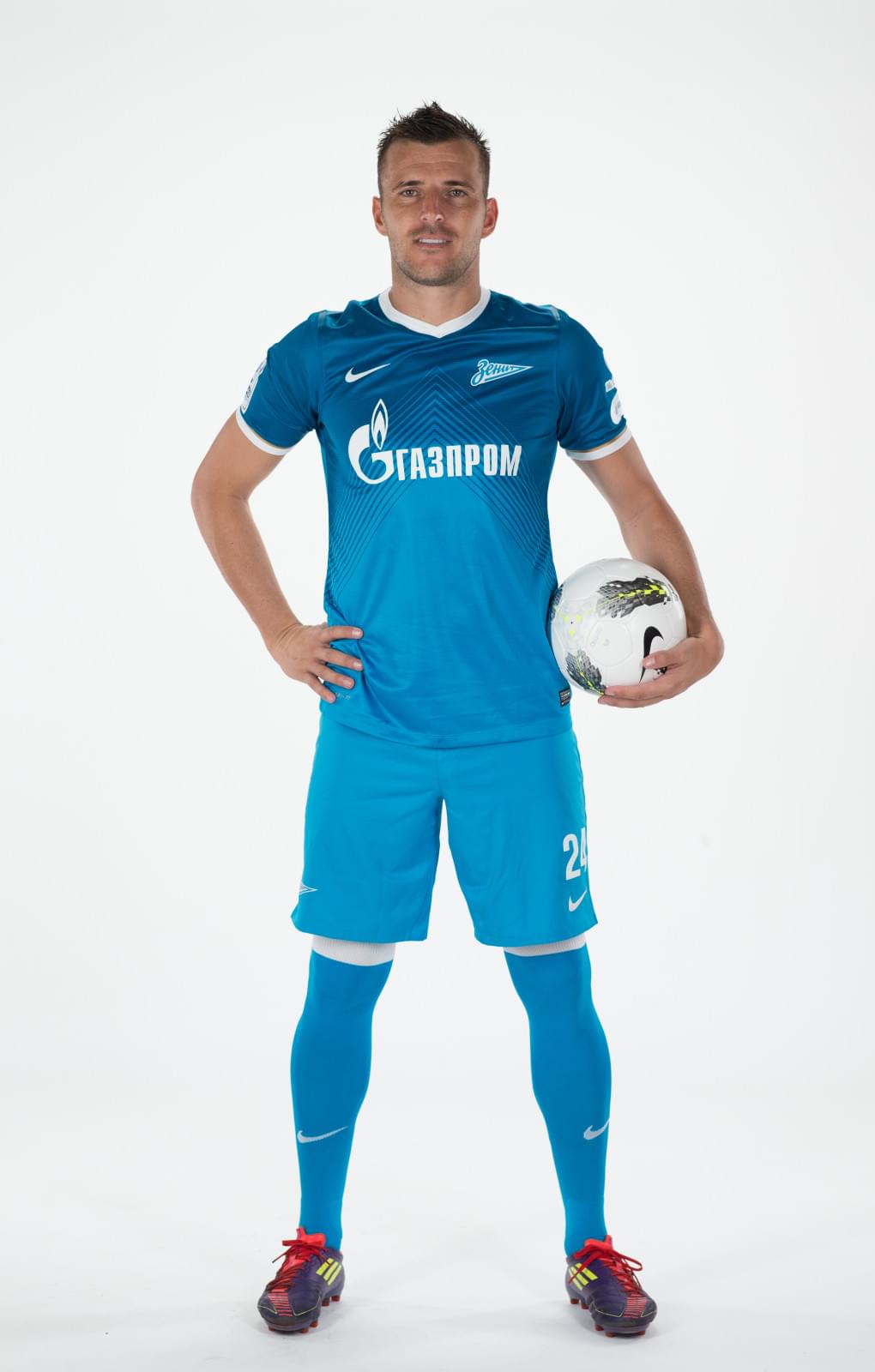 Фотосессия основного состава ФК «Зенит» сезона 2013/2014