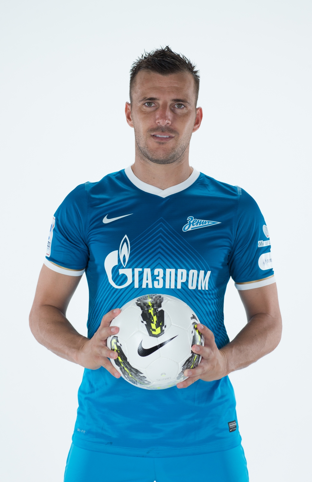 Фотосессия основного состава ФК «Зенит» сезона 2013/2014