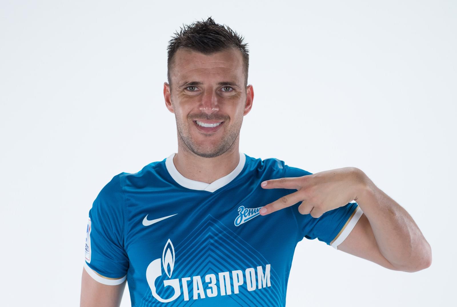 Фотосессия основного состава ФК «Зенит» сезона 2013/2014