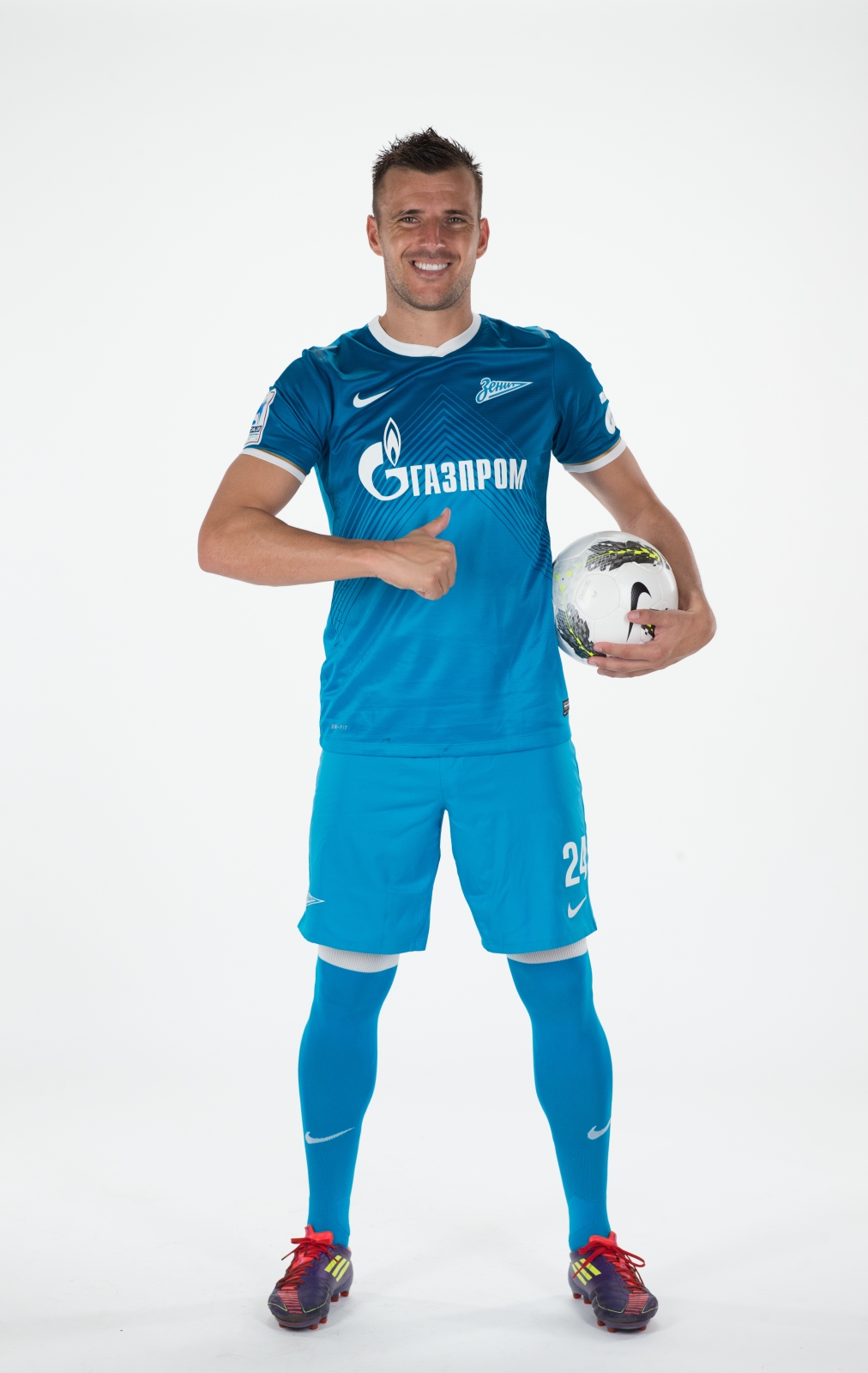 Фотосессия основного состава ФК «Зенит» сезона 2013/2014