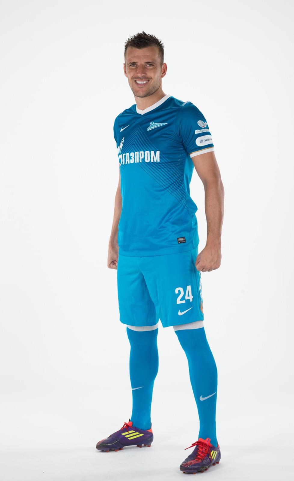 Фотосессия основного состава ФК «Зенит» сезона 2013/2014