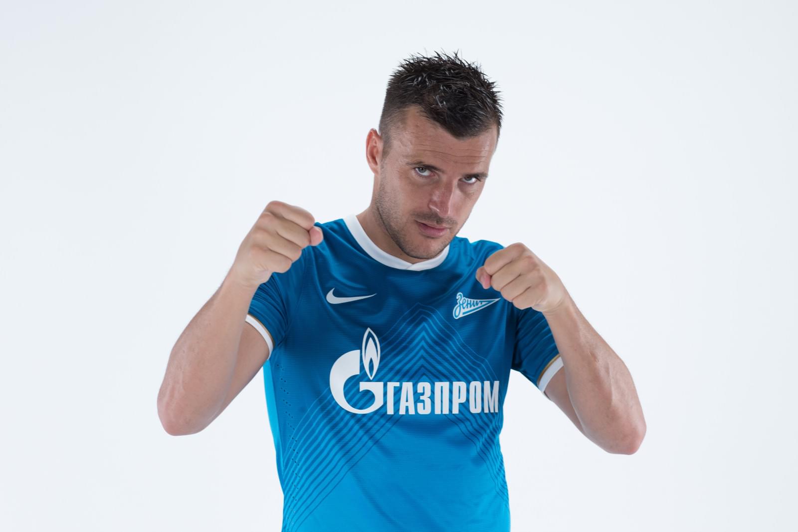 Фотосессия основного состава ФК «Зенит» сезона 2013/2014