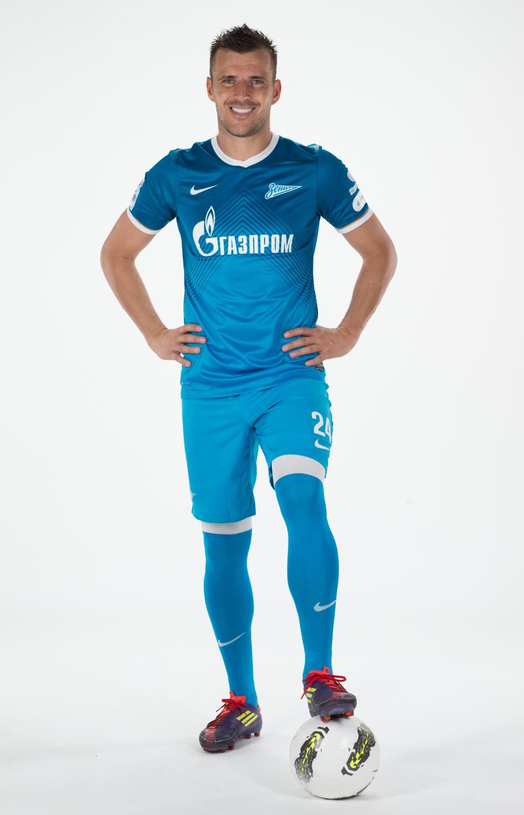 Фотосессия основного состава ФК «Зенит» сезона 2013/2014