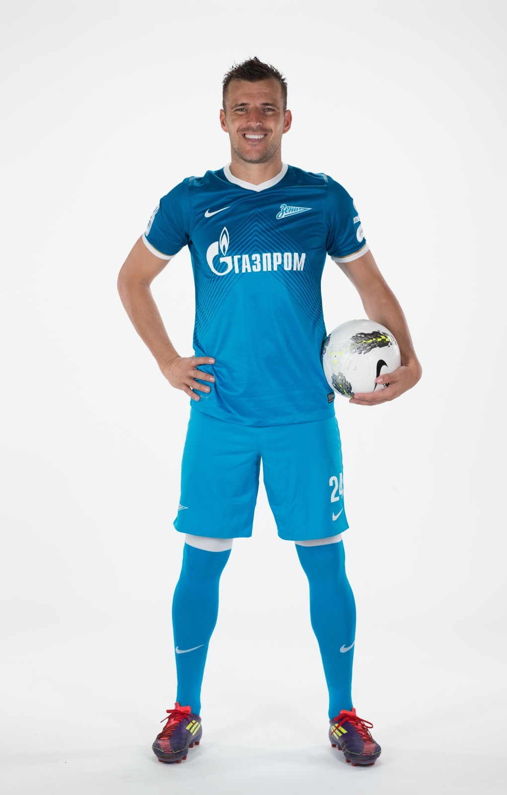 Фотосессия основного состава ФК «Зенит» сезона 2013/2014
