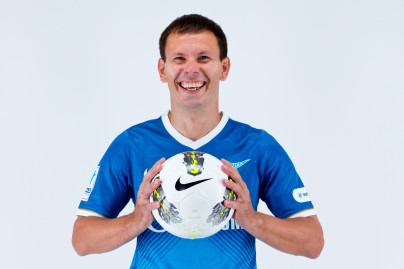 Фотосессия футболиста основного состава ФК «Зенит» сезона  2013/2014