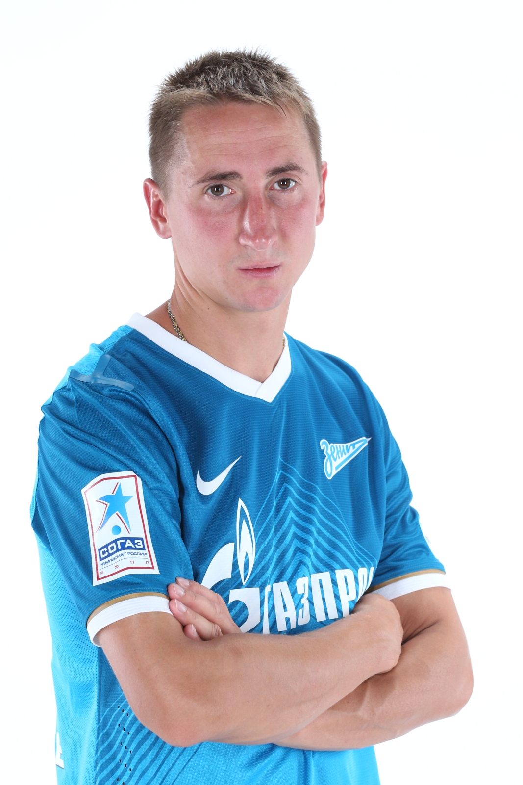 Фотосессия футболиста основного состава ФК «Зенит» сезона  2013/2014