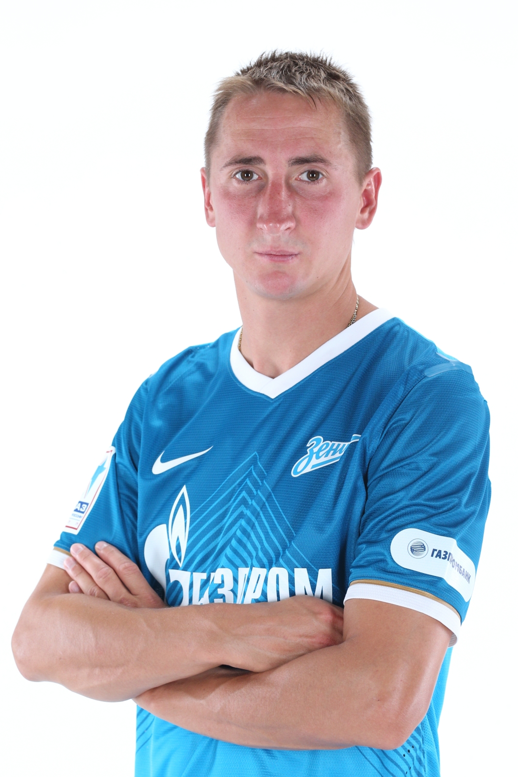 Фотосессия футболиста основного состава ФК «Зенит» сезона  2013/2014