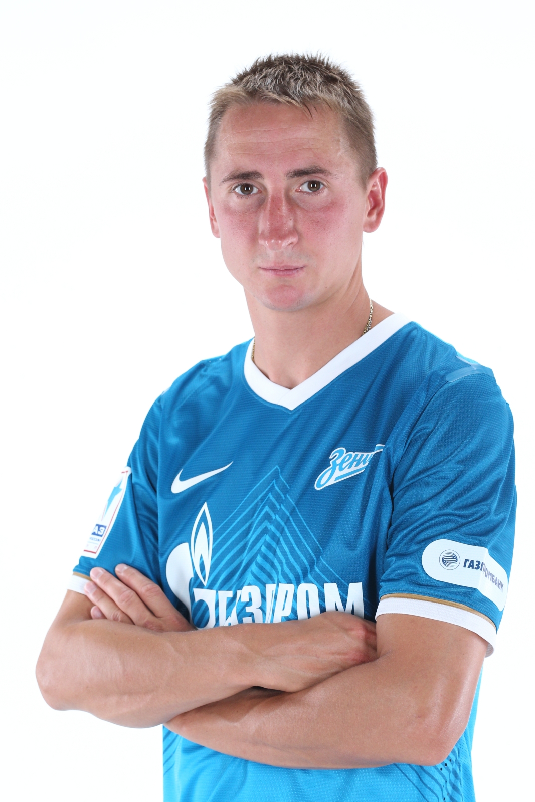 Фотосессия футболиста основного состава ФК «Зенит» сезона  2013/2014