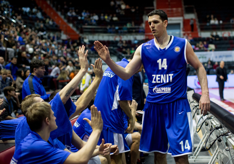 Единая Лига ВТБ 2014/2015, «Зенит» — «Красный Октябрь»