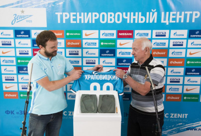 Вадим Храповицкий, вошел в Аллею славы «Зенита»