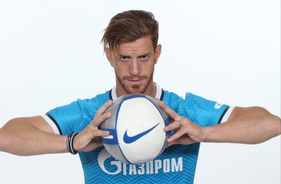 Фотосессия футболистов и тренеров основного состава ФК «Зенит» сезона 2015/2016