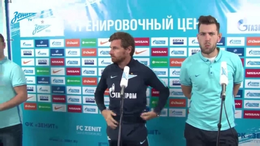 Брифинг Андре Виллаш-Боаша перед матчем с ЦСКА Брифинг Андре Виллаш-Боаша перед матчем с ЦСКА