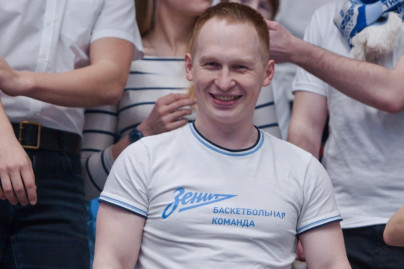 Болельщики на матче Единой Лиги ВТБ «Зенит» — ЦСКА