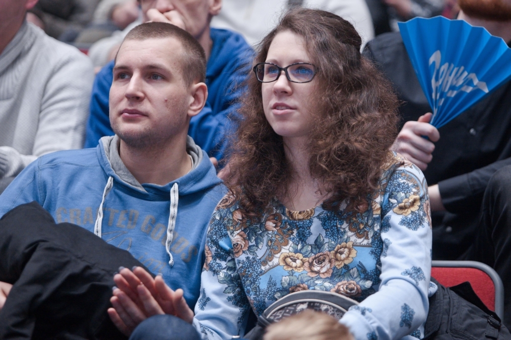 Болельщики на матче «Зенит» — «Енисей»
