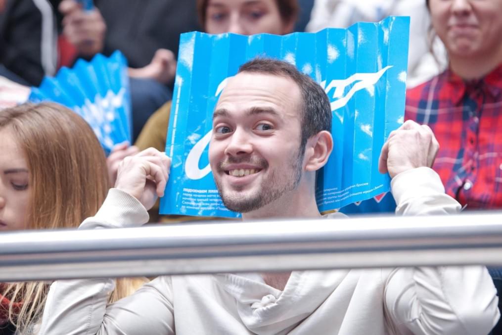 Болельщики на матче «Зенит» — «Парма»
