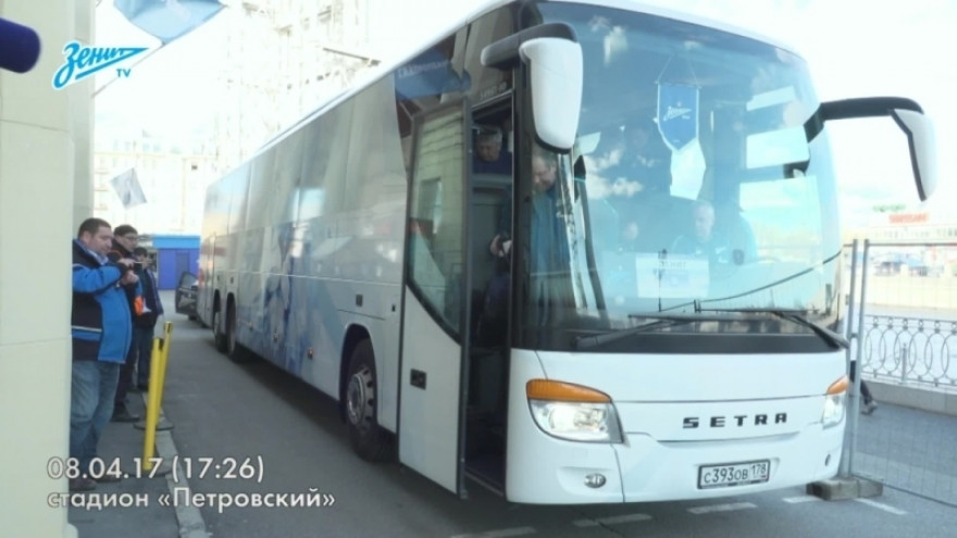 Скрытая камера «Зенит-ТВ» на матче против «Анжи» Скрытая камера «Зенит-ТВ» на матче против «Анжи»