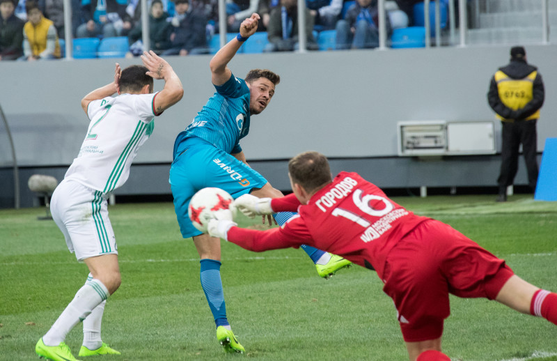 РОСГОССТРАХ-Чемпионат России 2016/17, 27-й тур, «Зенит» — «Терек»