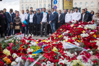 «Зенит» почтил память жертв трагедии в петербургском метро