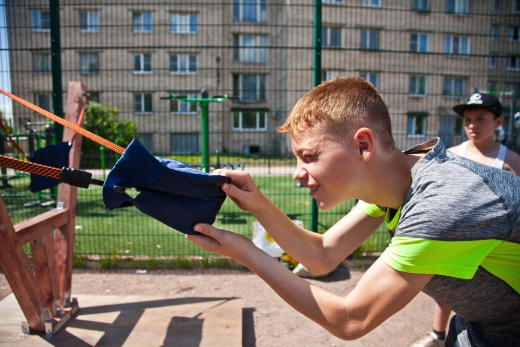 «Только Зенит — только Победа»: Синегривый Лев, посетил подростковый клуб «Z