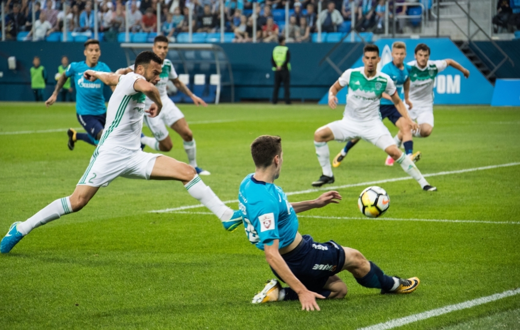РОСГОССТРАХ-Чемпионат России 2017/2018, 6-й тур, «Зенит» — «Ахмат»