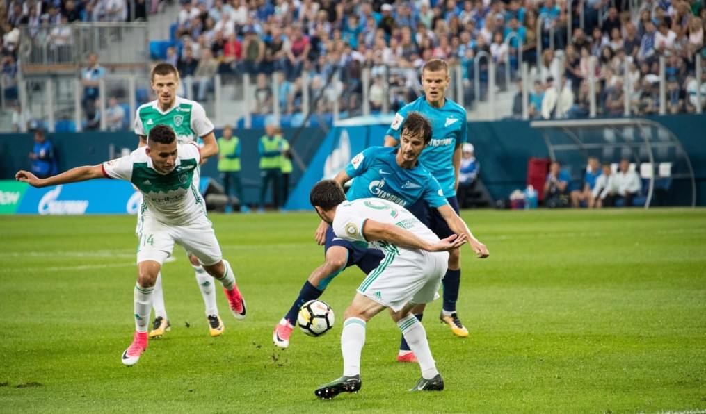 РОСГОССТРАХ-Чемпионат России 2017/2018, 6-й тур, «Зенит» — «Ахмат»