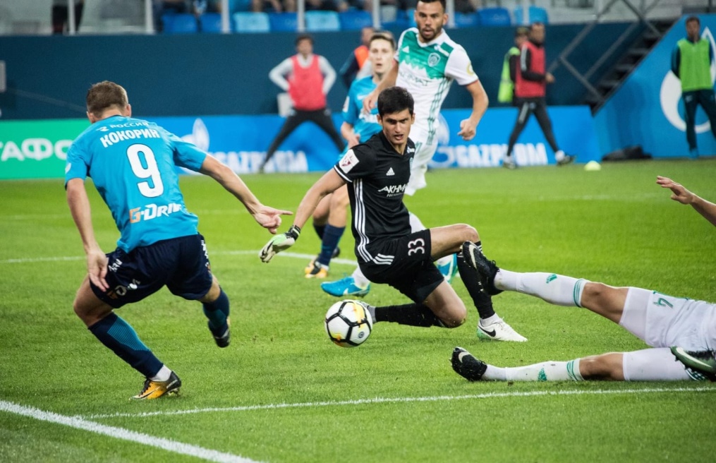 РОСГОССТРАХ-Чемпионат России 2017/2018, 6-й тур, «Зенит» — «Ахмат»