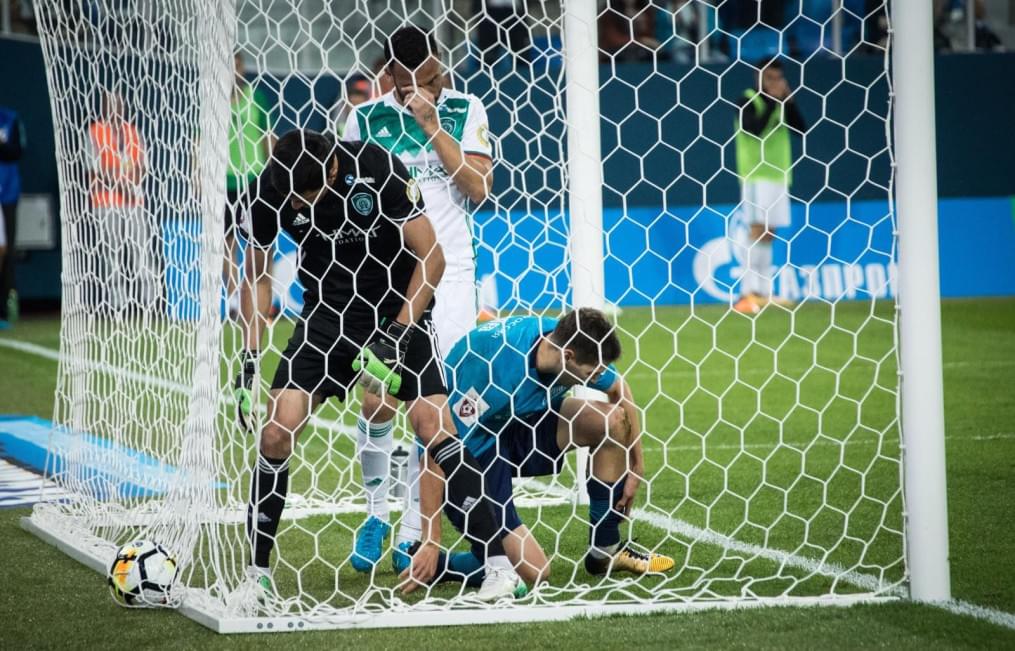 РОСГОССТРАХ-Чемпионат России 2017/2018, 6-й тур, «Зенит» — «Ахмат»