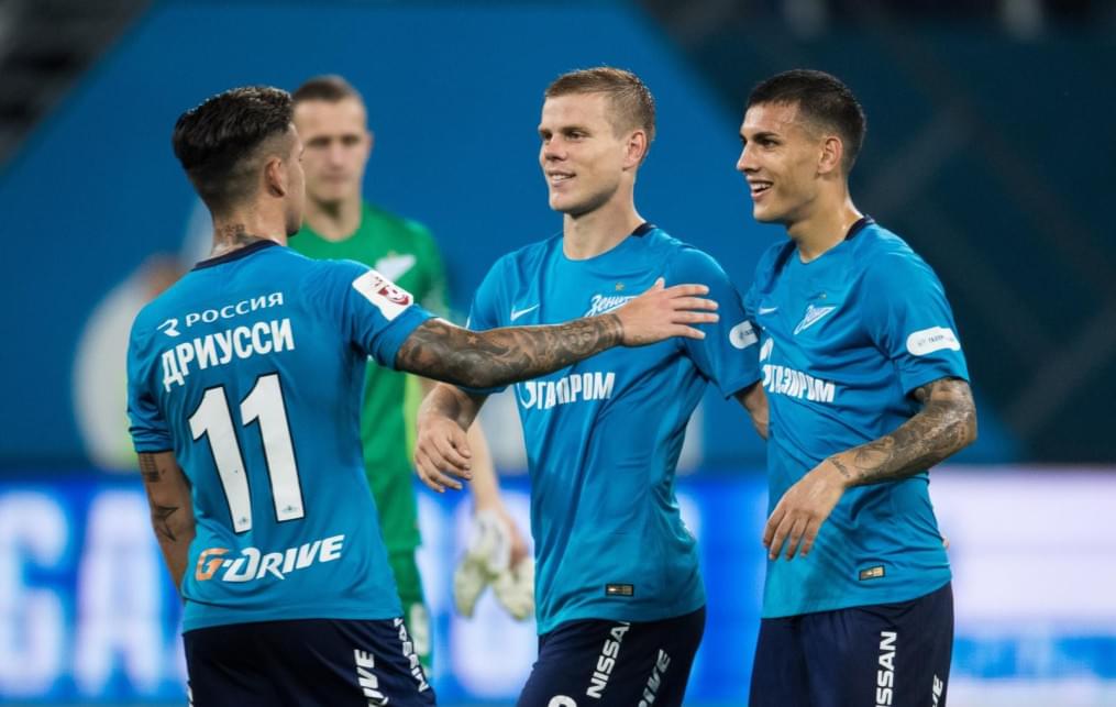 РОСГОССТРАХ-Чемпионат России 2017/2018, 6-й тур, «Зенит» — «Ахмат»