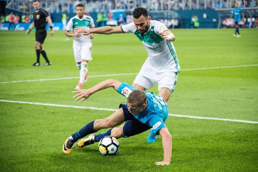РОСГОССТРАХ-Чемпионат России 2017/2018, 6-й тур, «Зенит» — «Ахмат»