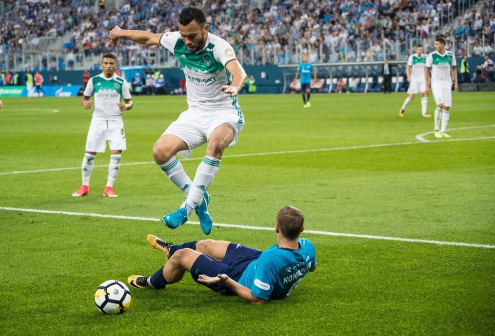 РОСГОССТРАХ-Чемпионат России 2017/2018, 6-й тур, «Зенит» — «Ахмат»