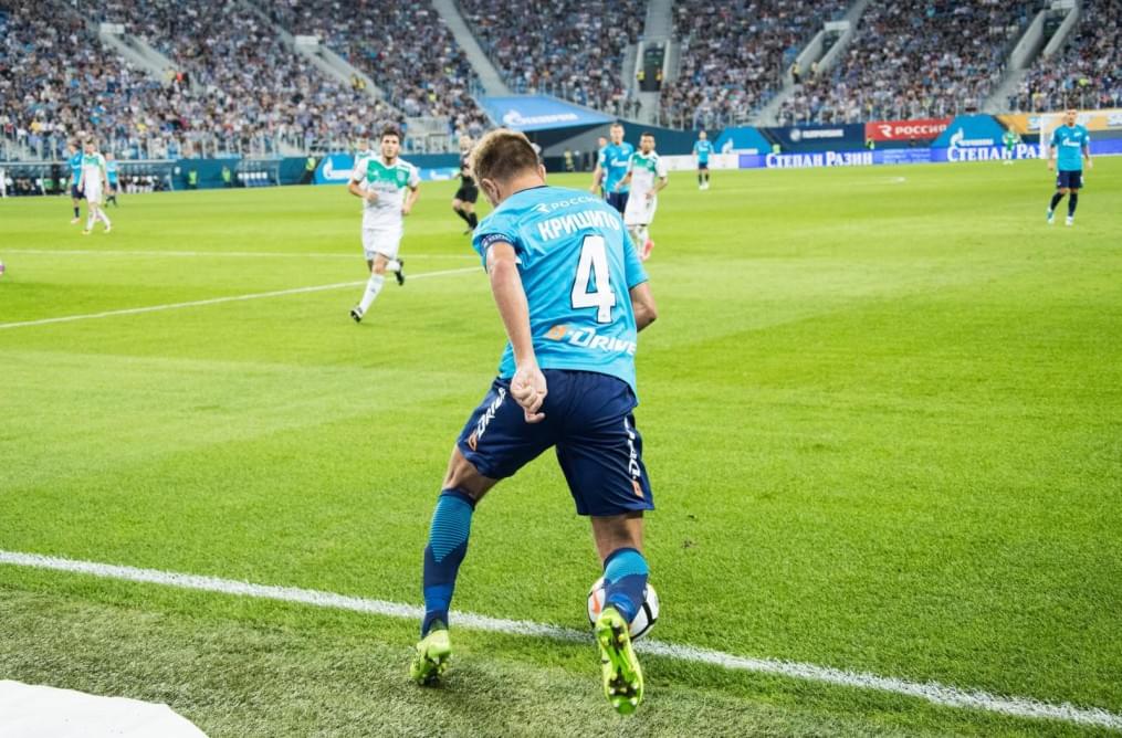 РОСГОССТРАХ-Чемпионат России 2017/2018, 6-й тур, «Зенит» — «Ахмат»
