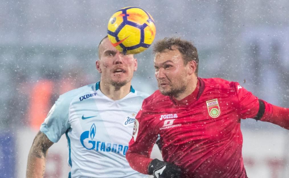 РОСГОССТРАХ-Чемпионат России 2017/18, «Уфа» — «Зенит»