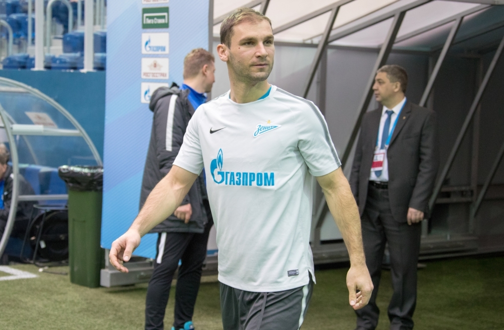 Открытая тренировка «Зенита» перед матчем с «Краснодаром»