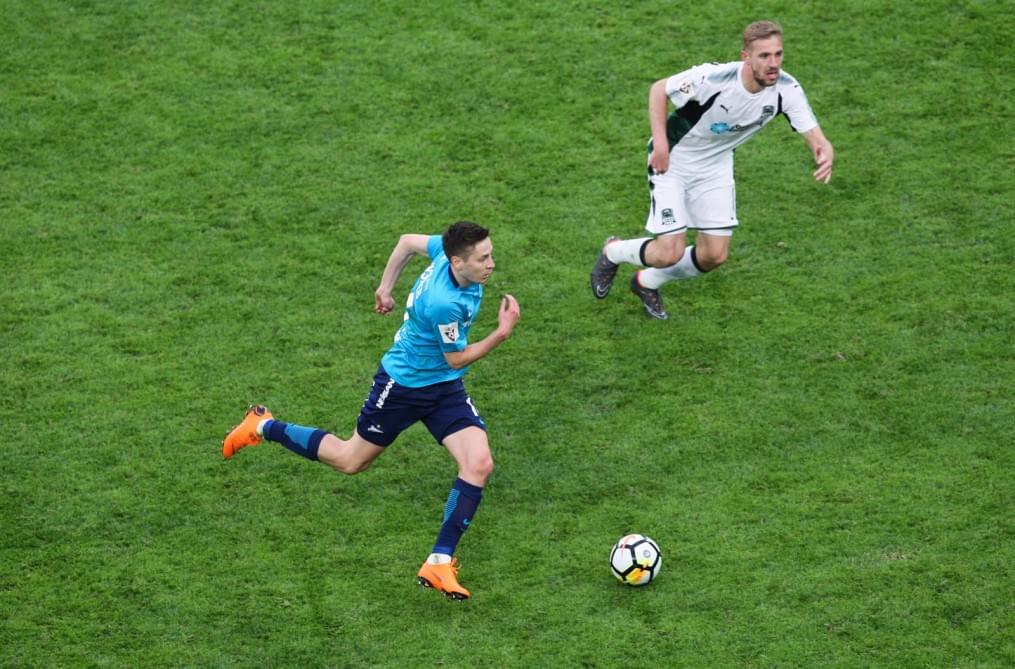 РОСГОССТРАХ-Чемпионат России 2017/18, «Зенит» — «Краснодар»